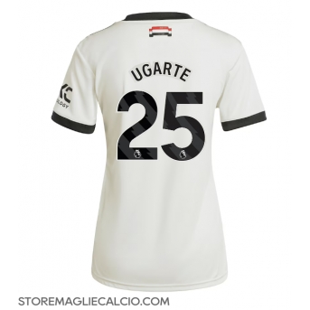 Manchester United Manuel Ugarte #25 Maglia Gara Terza Repliche 2024-25 Donna